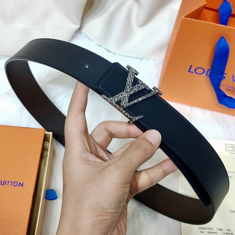 LV Belt 40mmX95-125CM 7D (388)